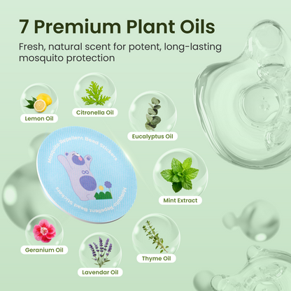 MOODFREE Mosquito-Repellent Bead Stickers (15patches/pack)
