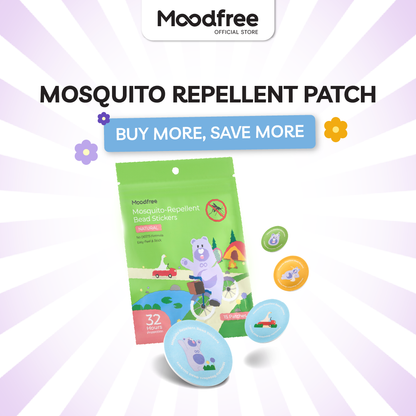[BABYBLACKGELA] MOODFREE Mosquito-Repellent Bead Stickers (15patches/pack)