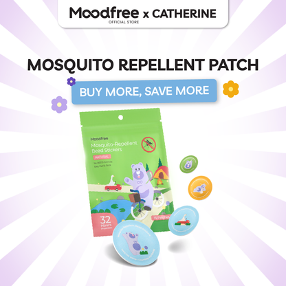 [CATHERINE] MOODFREE Mosquito-Repellent Bead Stickers (15patches/pack)