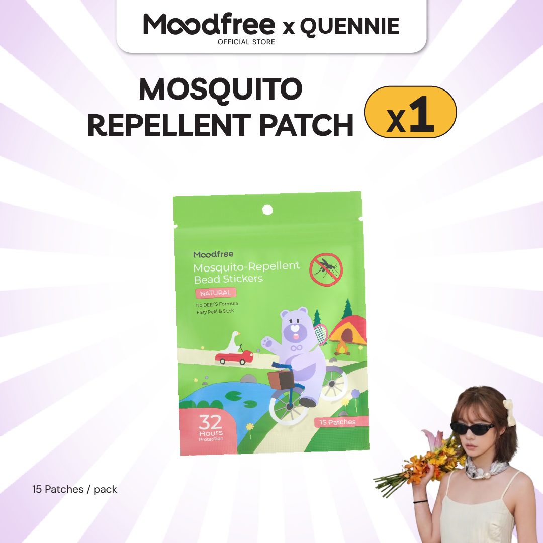[QUENNIE] MOODFREE Mosquito-Repellent Bead Stickers (15patches/pack)