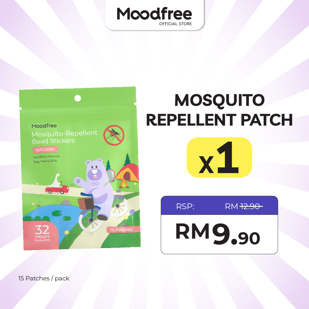 [JOSEPHINE] MOODFREE Mosquito-Repellent Bead Stickers (15patches/pack)