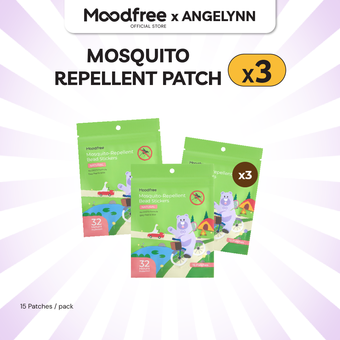 [ANGELYNN] MOODFREE Mosquito-Repellent Bead Stickers (15 patches/pack)