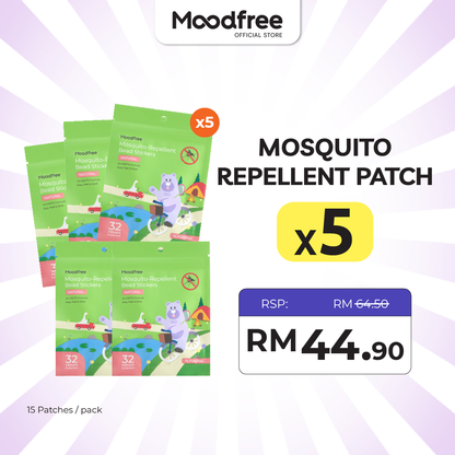 [JOSEPHINE] MOODFREE Mosquito-Repellent Bead Stickers (15patches/pack)