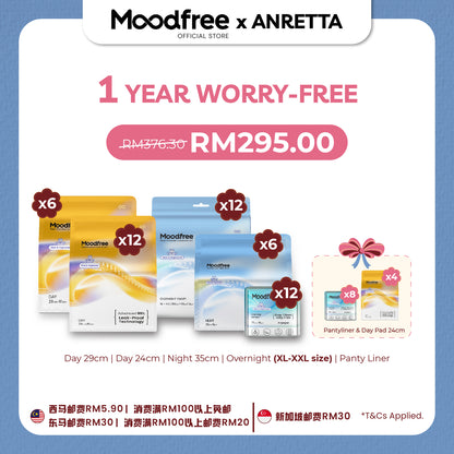 [ANRETTA] ONE YEAR WORRY-FREE