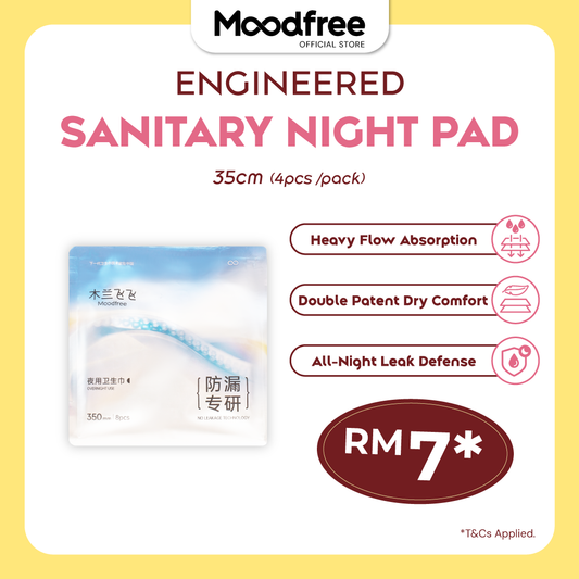 Moodfree Engineered Night Use Sanitary Pad