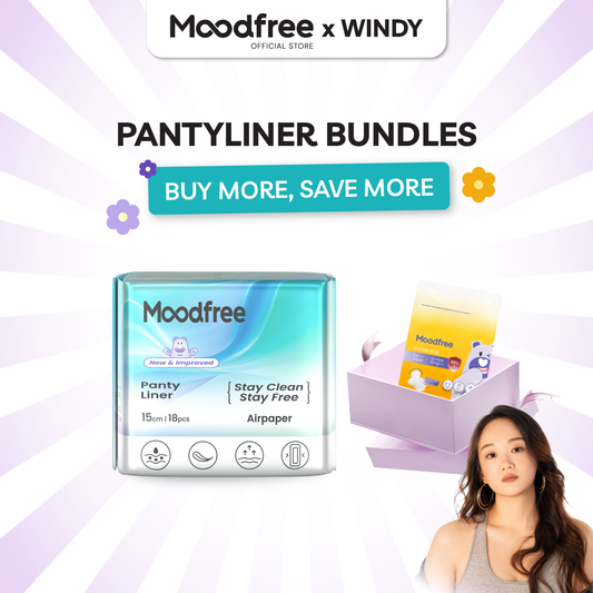 [WINDY] MOODFREE Engineered Pantyliner Bundle
