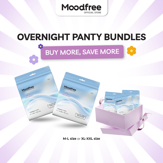 [JIA HUAN] MOODFREE Engineered Overnight Panty Bundle