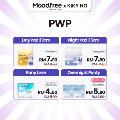 [KIKY HO] MOODFREE Engineered Pantyliner Bundle