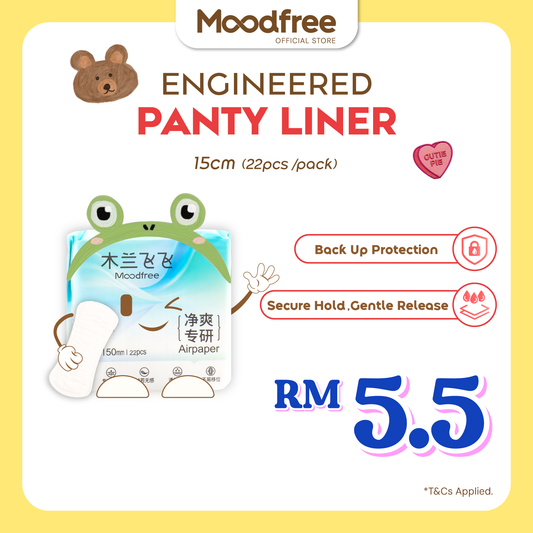 Moodfree Engineered Panty Liner (22 pcs/pack)