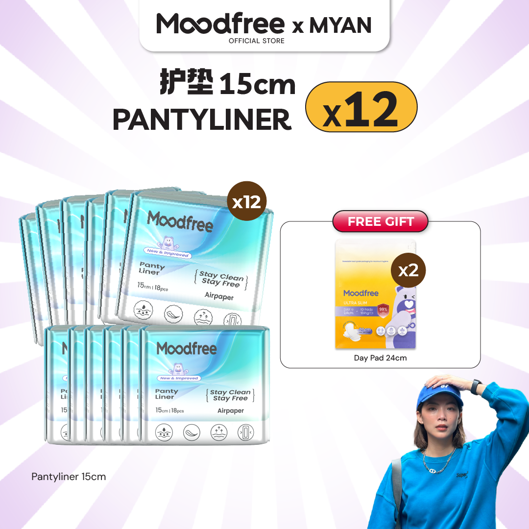 [YIFUKYIKA] MOODFREE Engineered Pantyliner Bundle