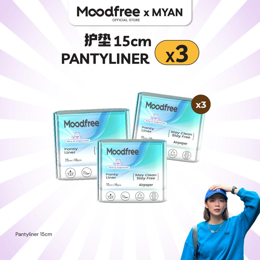 [YIFUKYIKA] MOODFREE Engineered Pantyliner Bundle