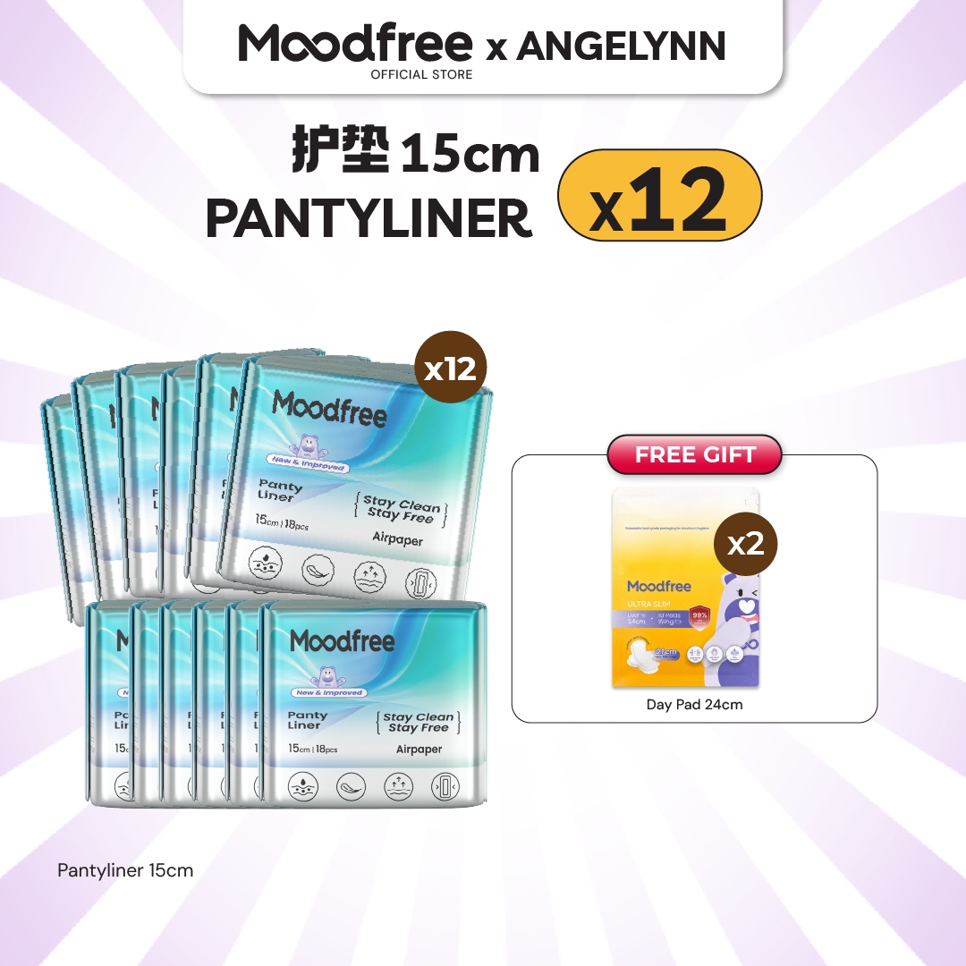 [ANGELYNN] MOODFREE Engineered Pantyliner Bundle