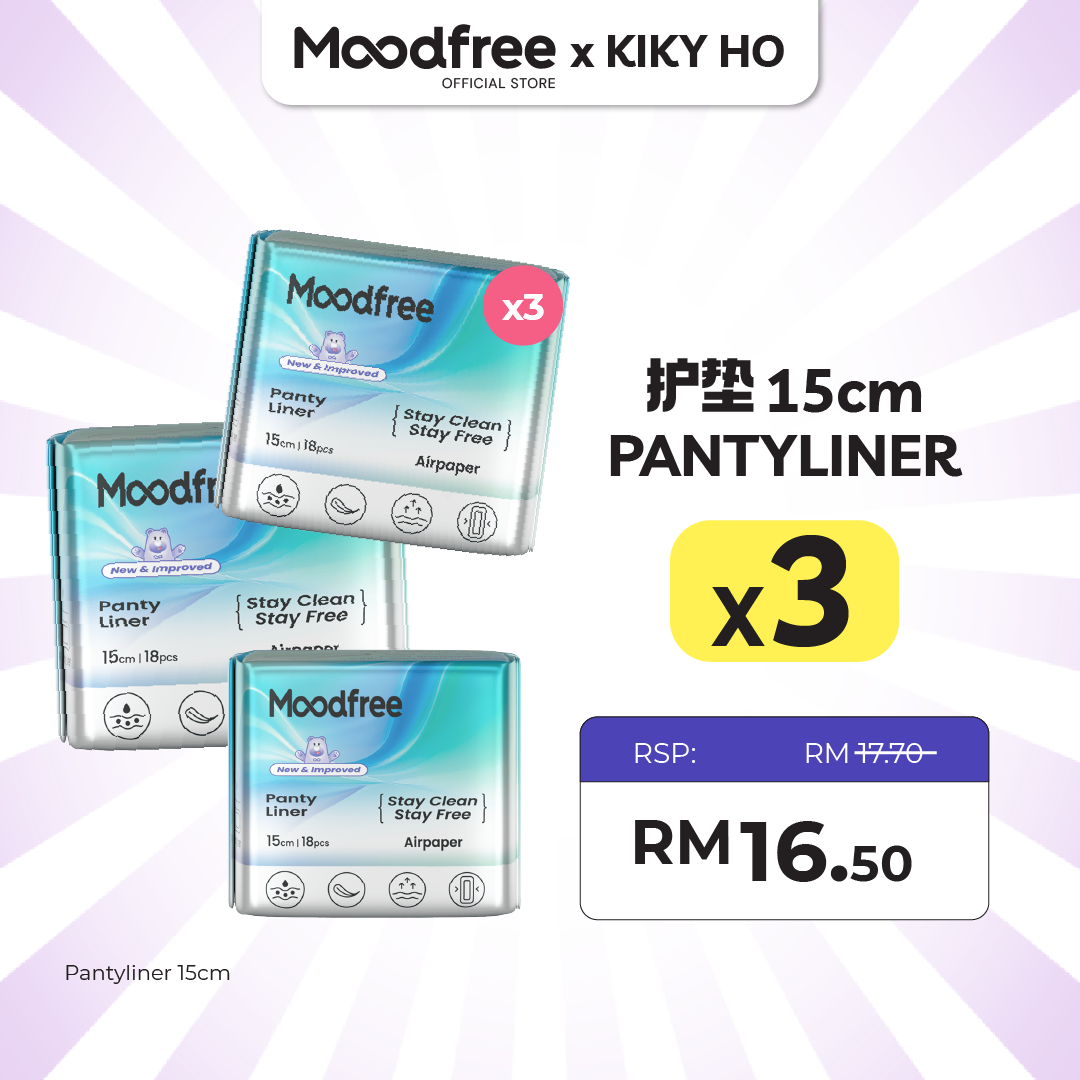 [KIKY HO] MOODFREE Engineered Pantyliner Bundle