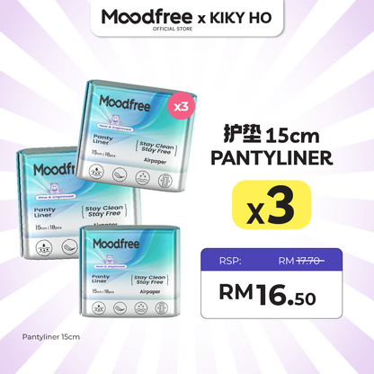 [KIKY HO] MOODFREE Engineered Pantyliner Bundle