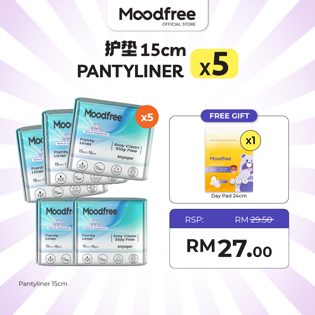 [JOSEPHINE] MOODFREE Engineered Pantyliner Bundle