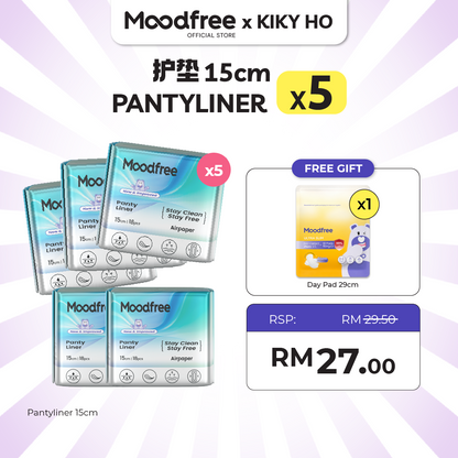 [KIKY HO] MOODFREE Engineered Pantyliner Bundle