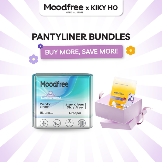 [KIKY HO] MOODFREE Engineered Pantyliner Bundle
