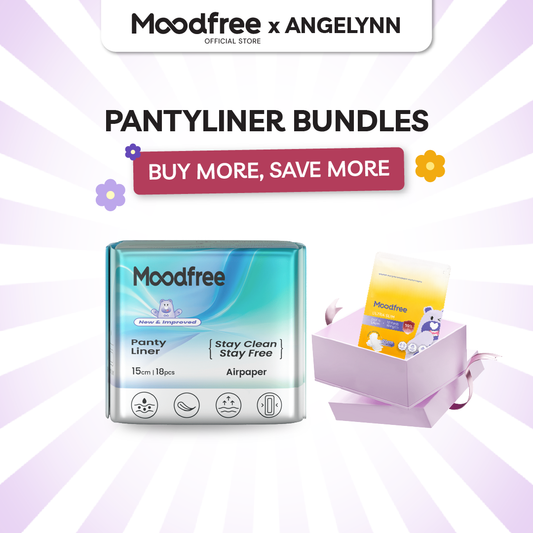 [ANGELYNN] MOODFREE Engineered Pantyliner Bundle