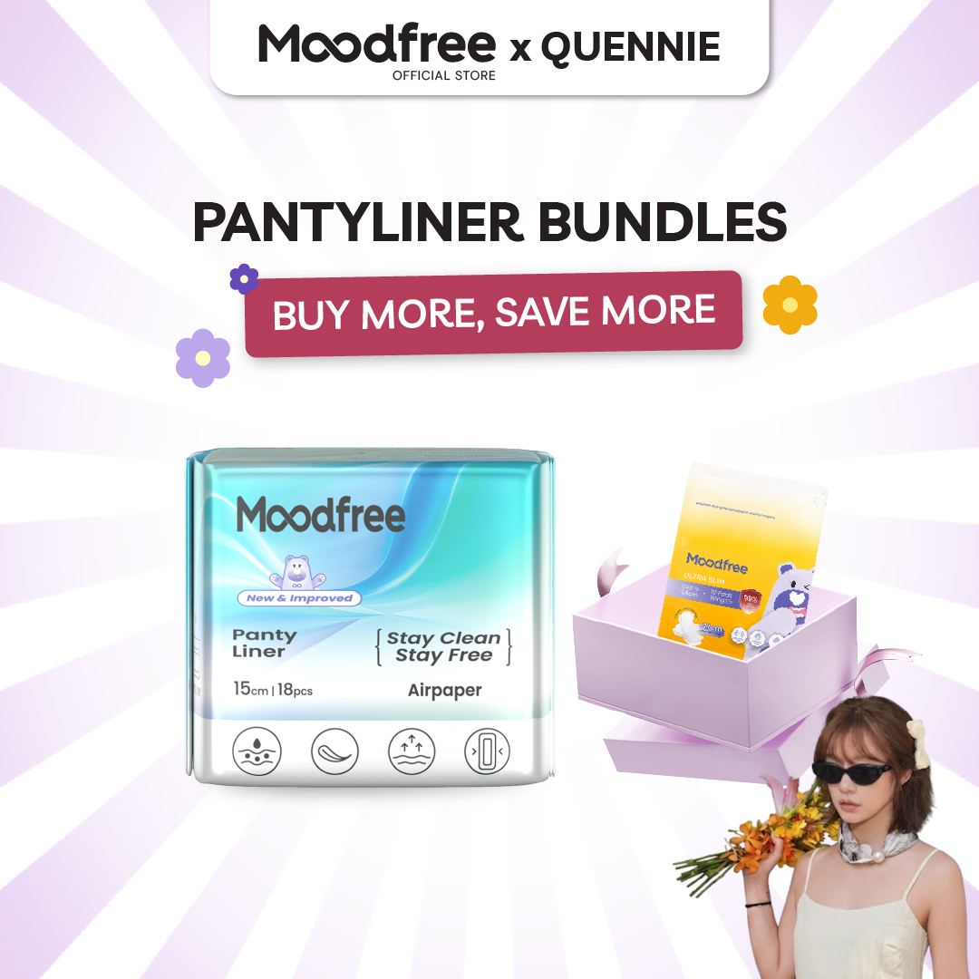 [QUENNIE] MOODFREE Engineered Pantyliner Bundle