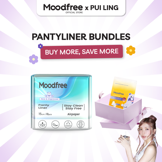 [PUI LING] MOODFREE Engineered Pantyliner Bundle