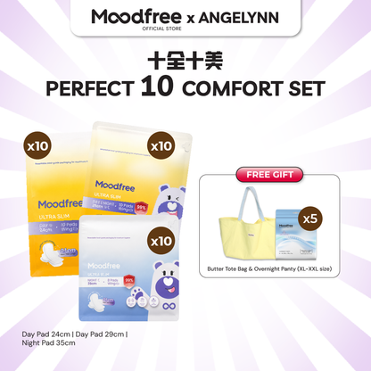 [ANGELYNN] Perfect 10 Comfort Set｜十全十美安心套装